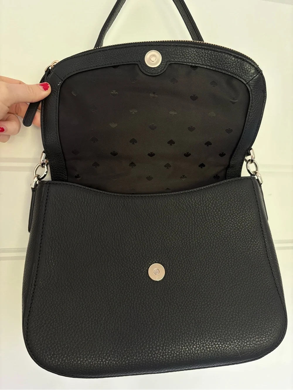 kate spade classic pebbled
